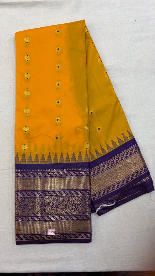 Semi Gadwal Silk Saree