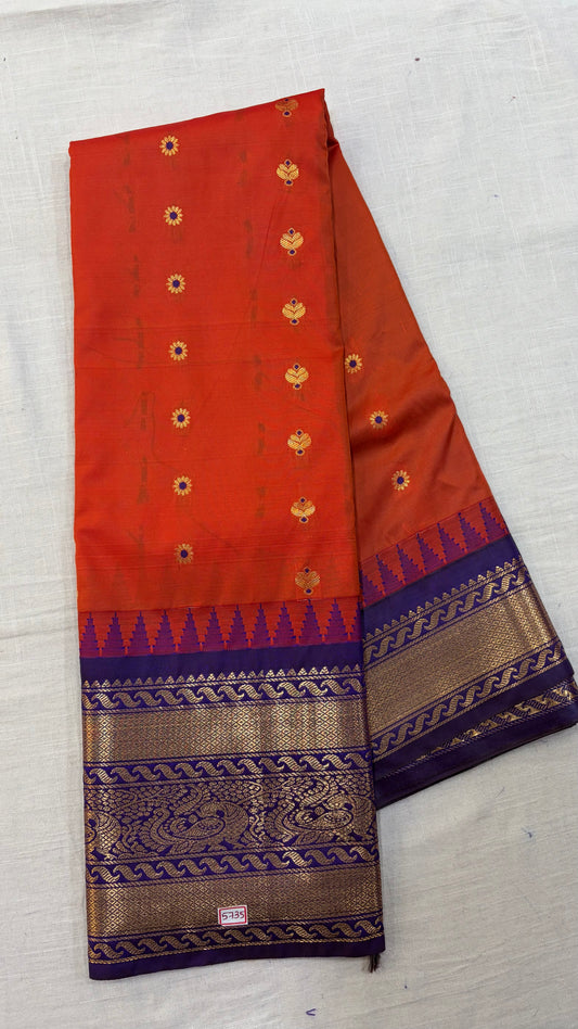 Semi Gadwal Silk Saree