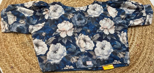 Fancy ReadyMade High Neck Blouse
