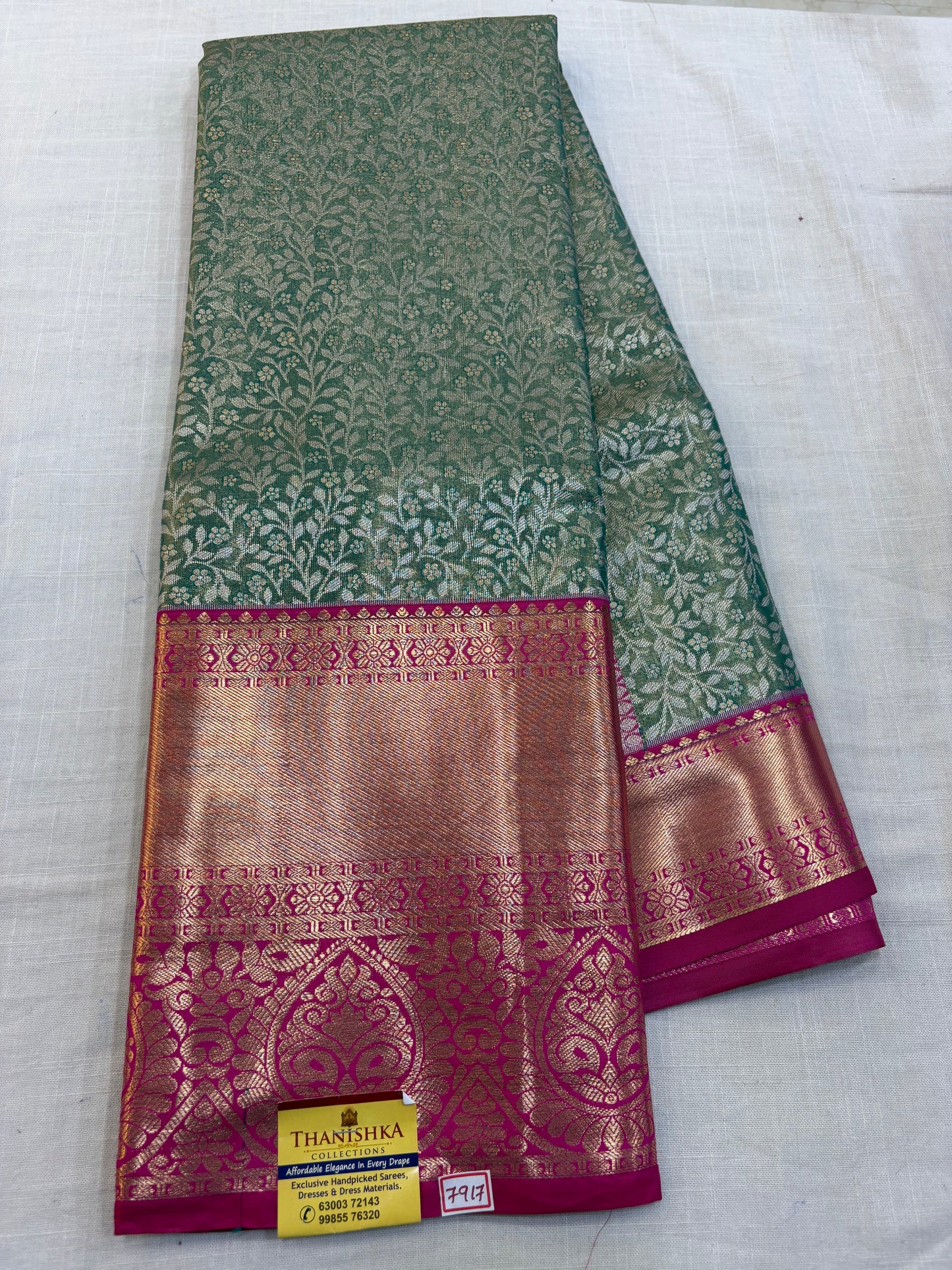 Semi Kanchi Pattu Saree
