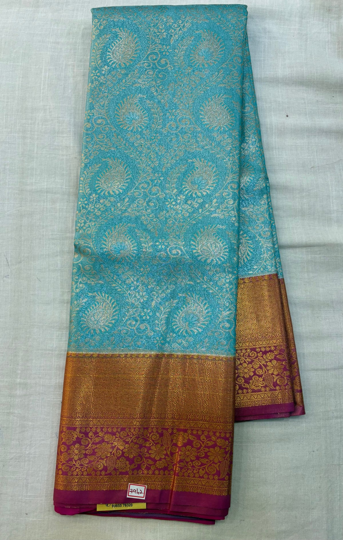 Semi Kanchi Pattu Saree