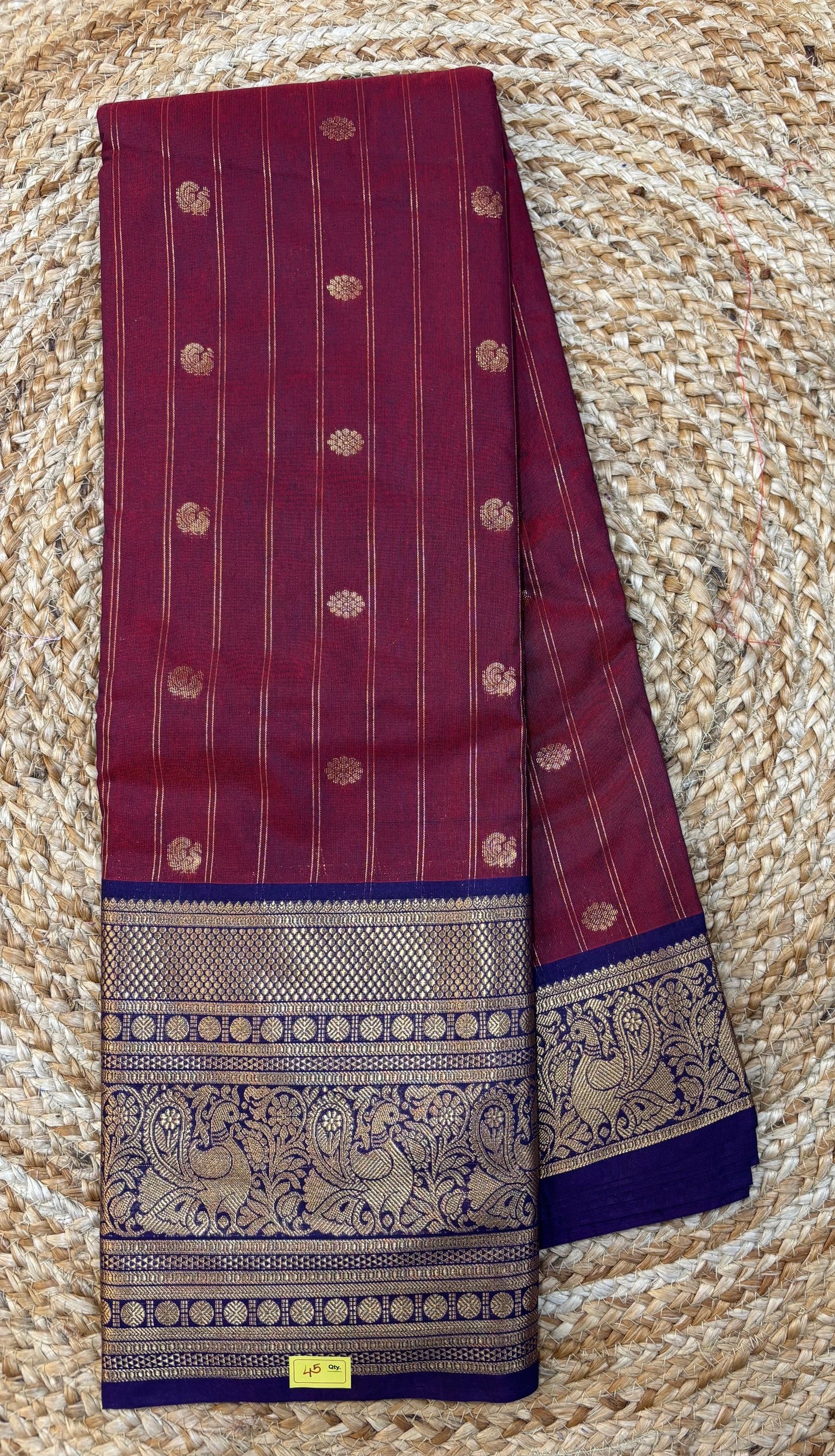 Semi Gadwal Sico Vintage saree