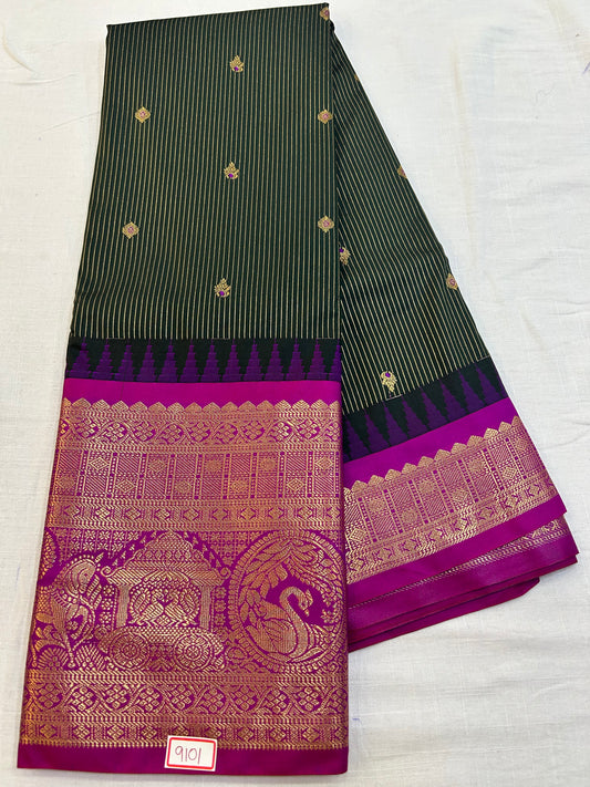 Semi Gadwal Saree