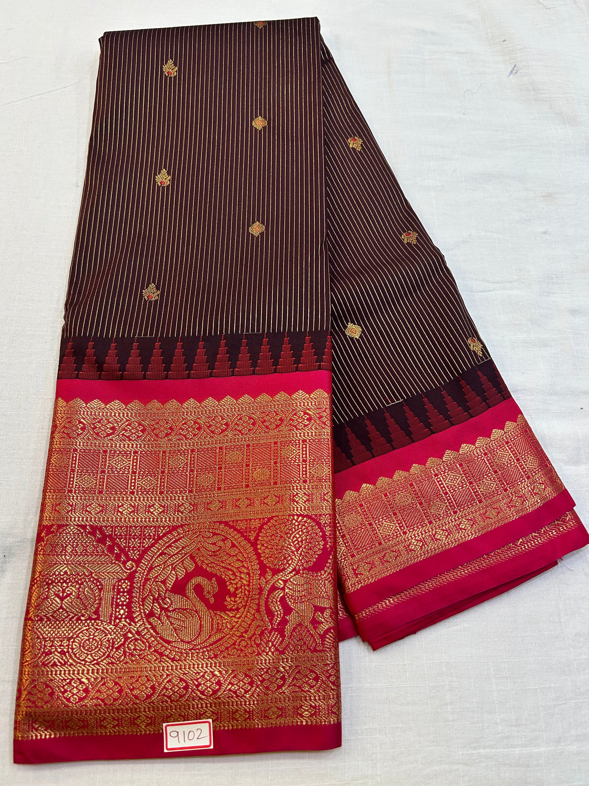 Semi Gadwal Saree