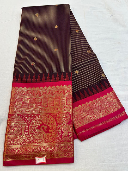 Semi Gadwal Saree