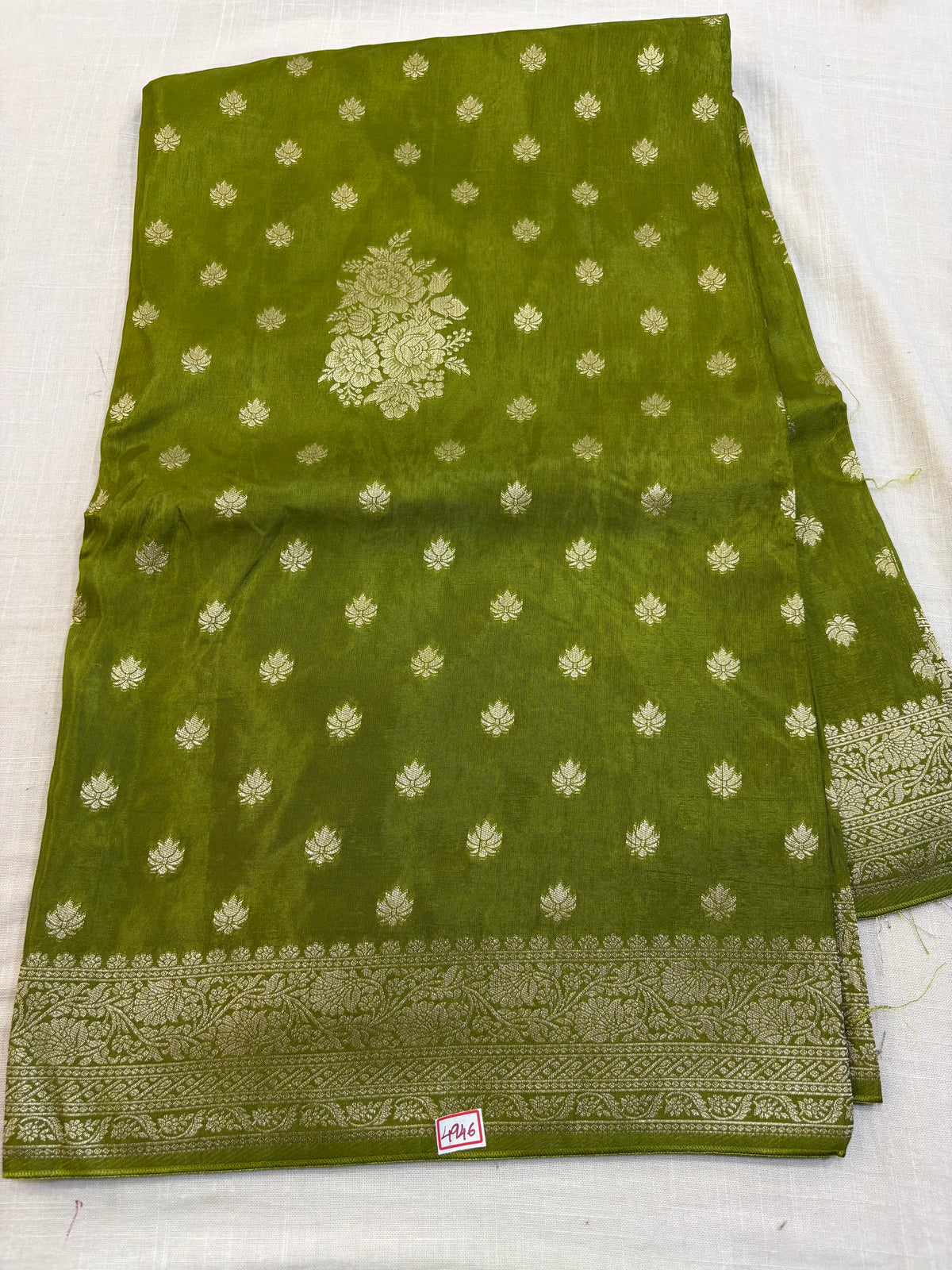 Russian Crepe saree