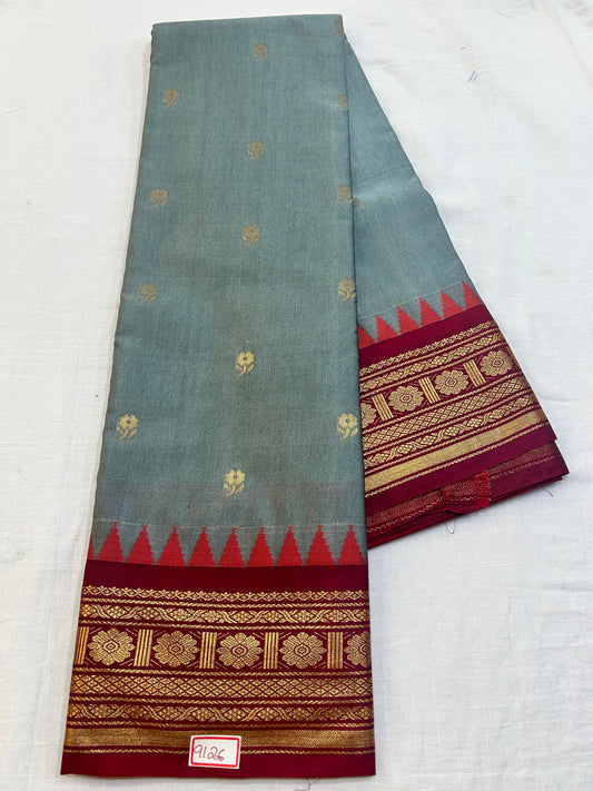 Semi Gadwal Sico Small border Saree