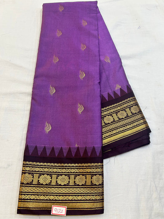 Semi Gadwal Sico Small border Saree