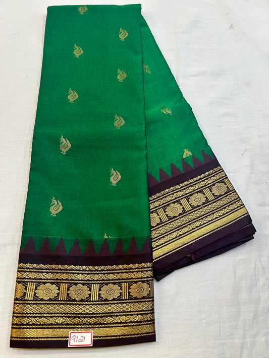 Semi Gadwal Sico Small border Saree