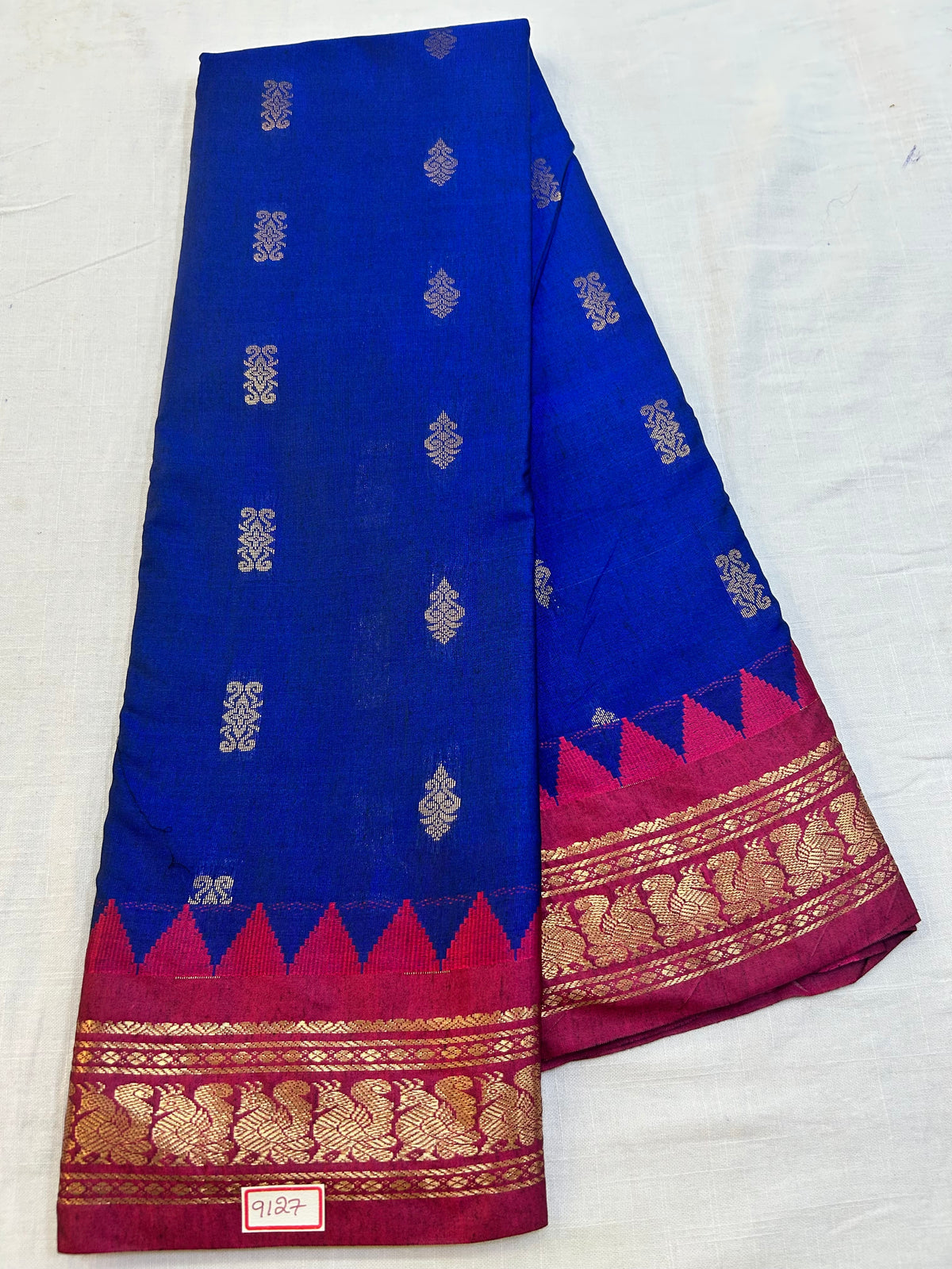 Semi Gadwal Sico Small border Saree