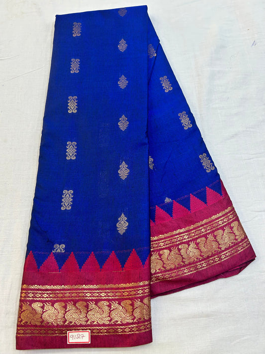 Semi Gadwal Sico Small border Saree