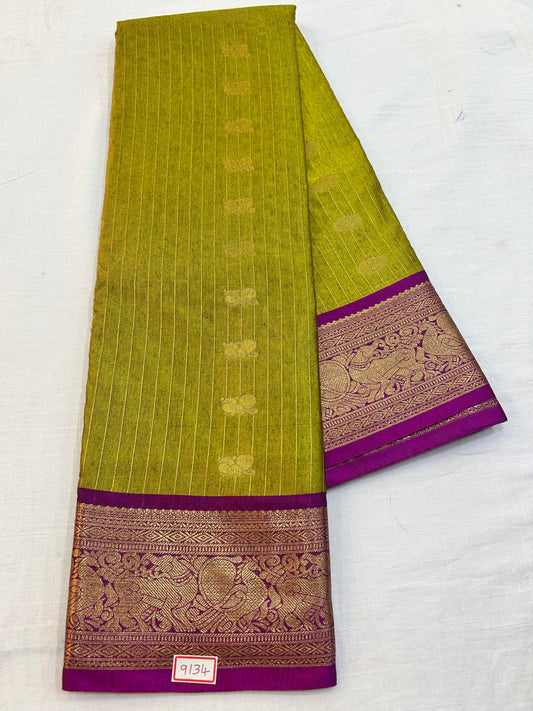 Semi Gadwal Sico Small border Saree
