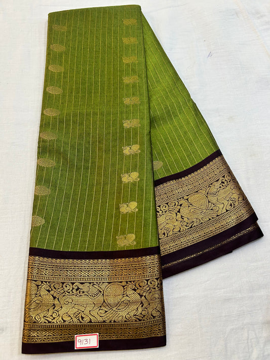 Semi Gadwal Sico Small border Saree
