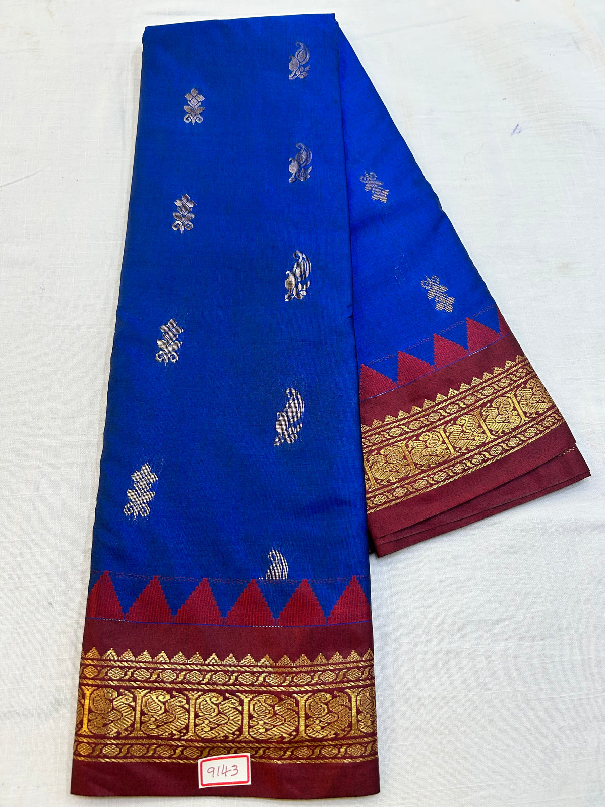 Semi Gadwal Sico Small border Saree