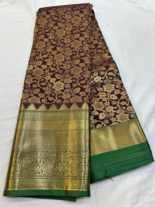 Semi Kanchi Pattu saree