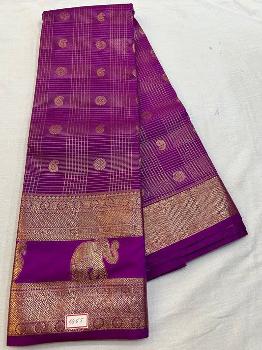 Semi Kanchi Pattu saree