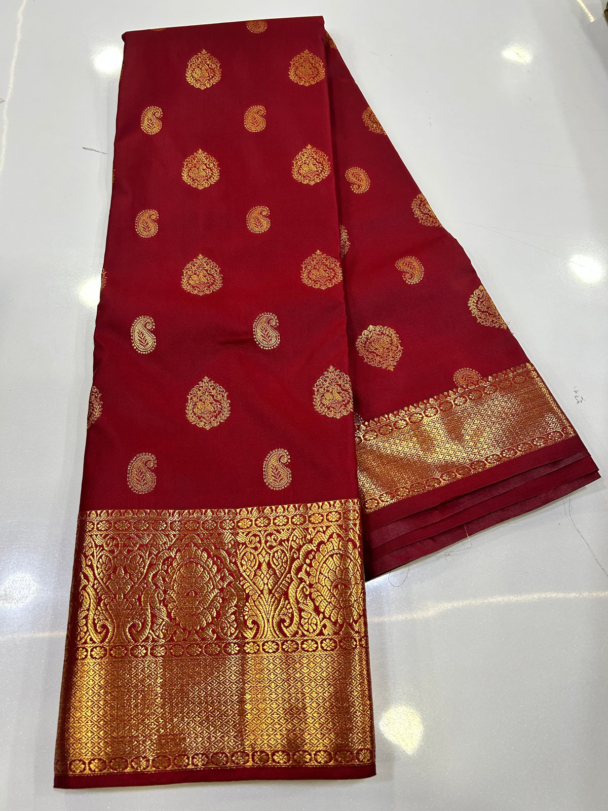 Semi Kanchi Butta Sarees