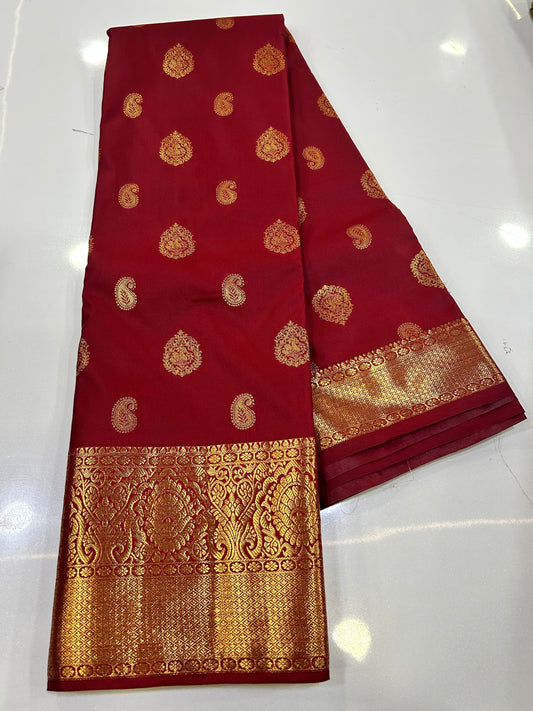 Semi Kanchi Butta Sarees