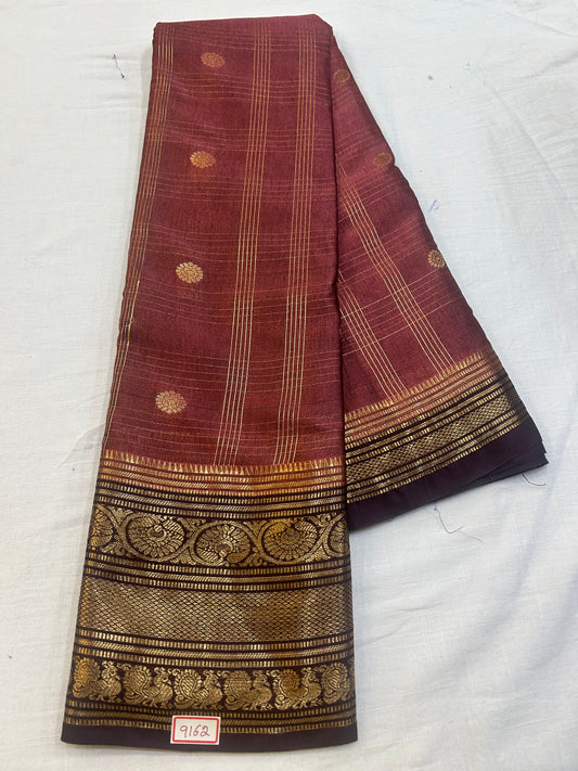 Semi Gadwal Sico Small border Saree