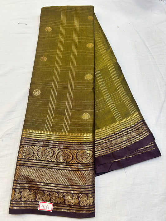 Semi Gadwal Sico Small border Saree