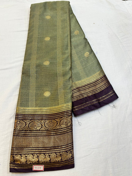Semi Gadwal Sico Small border Saree