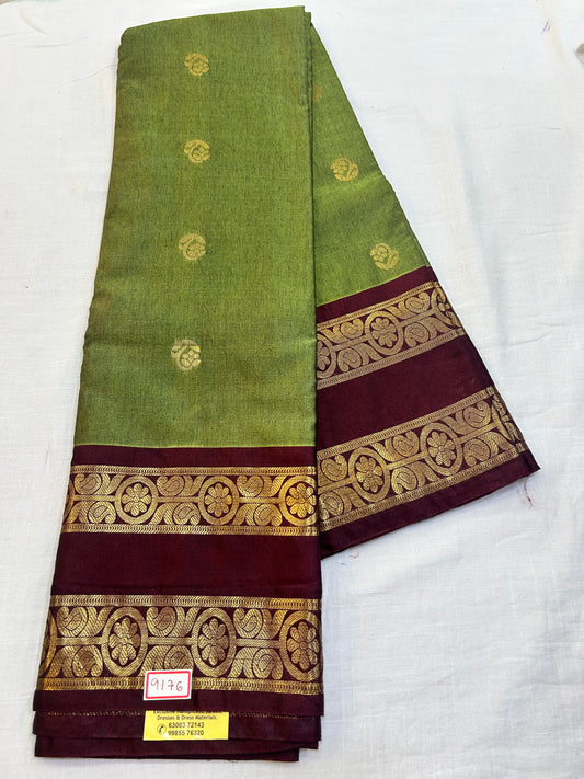 Semi Gadwal Sico Small border Saree
