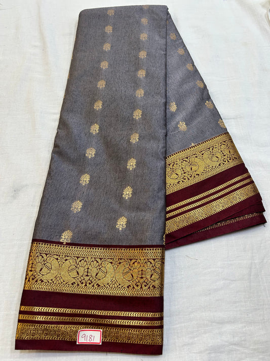 Semi Gadwal Sico Small border Saree