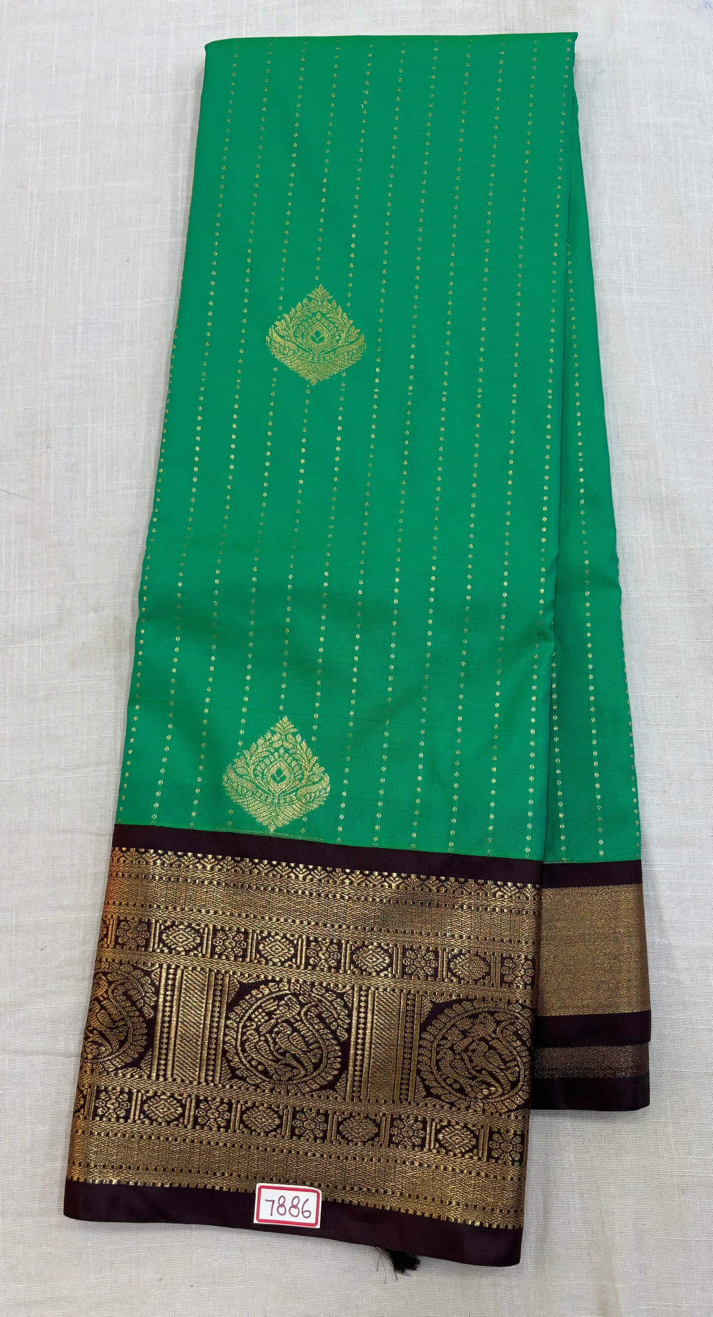 Semi Gadwal Silk Saree