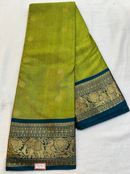 Semi Gadwal Sico Small border Saree