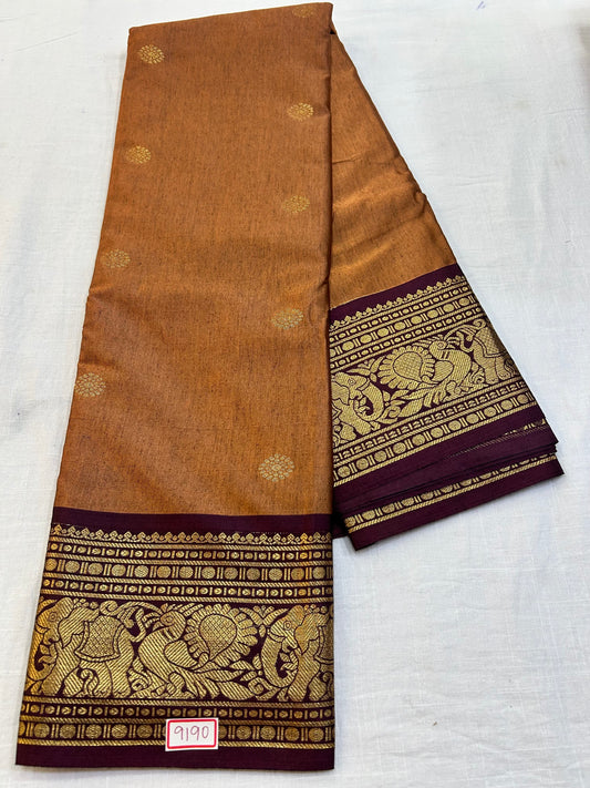 Semi Gadwal Sico Small border Saree
