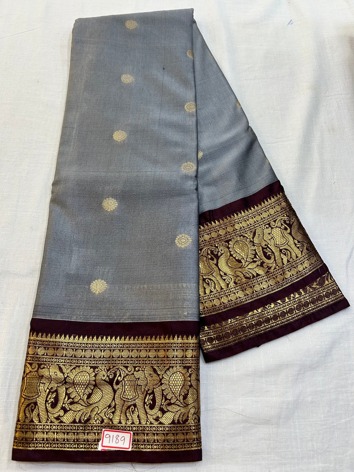 Semi Gadwal Sico Small border Saree