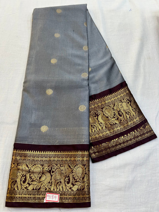 Semi Gadwal Sico Small border Saree