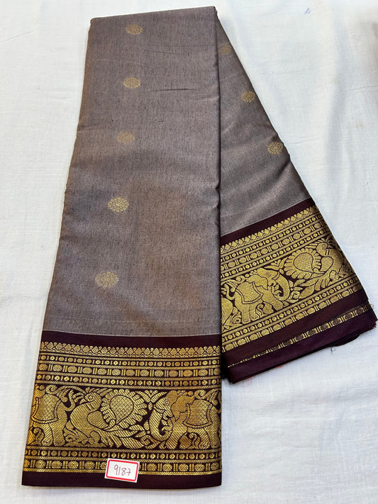 Semi Gadwal Sico Small border Saree