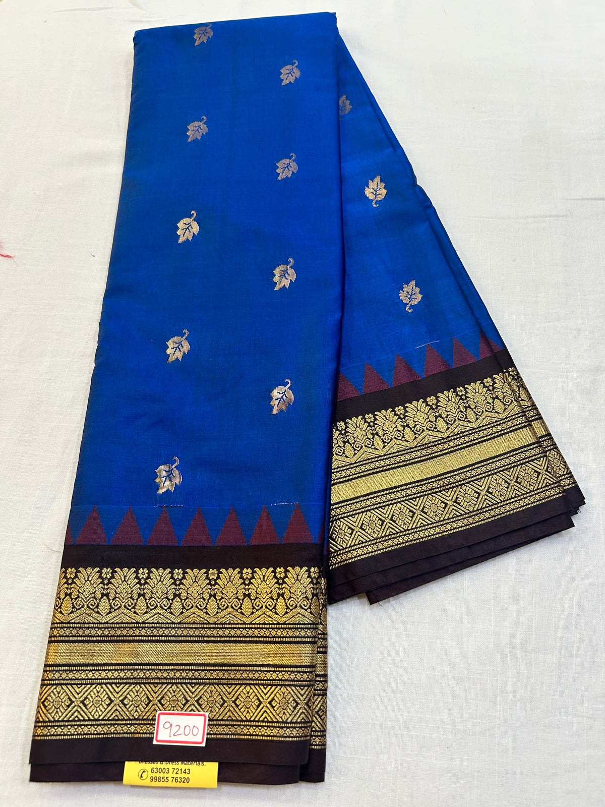 Semi Gadwal Sico Small border Saree