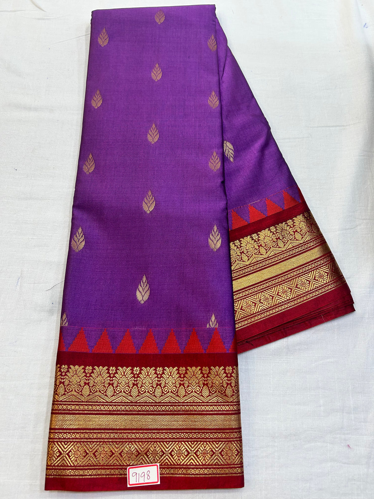 Semi Gadwal Sico Small border Saree
