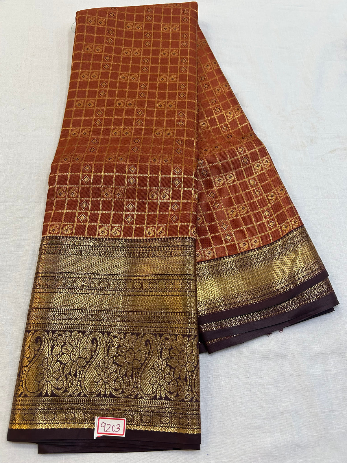 Semi kanchi Saree