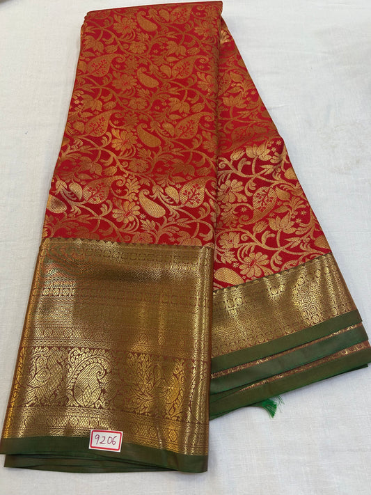 Semi kanchi Saree