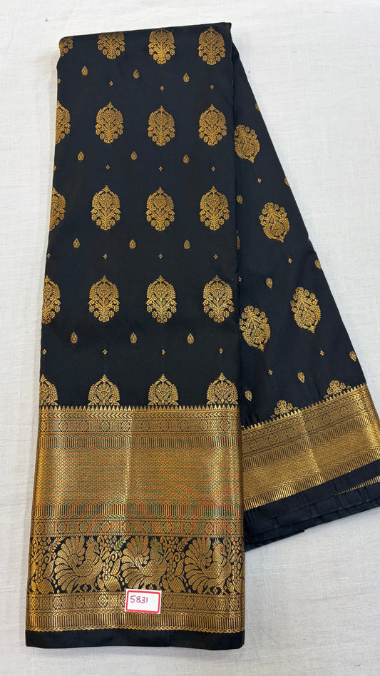Semi Kanchi Butta Sarees