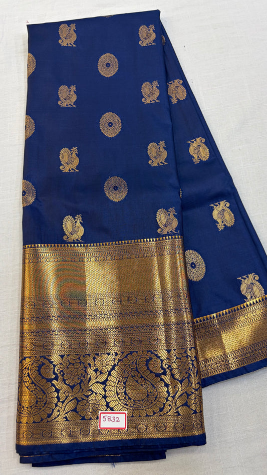 Semi Kanchi Butta Sarees
