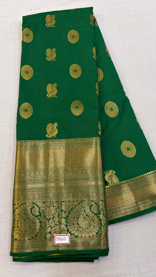 Semi Kanchi Butta Sarees