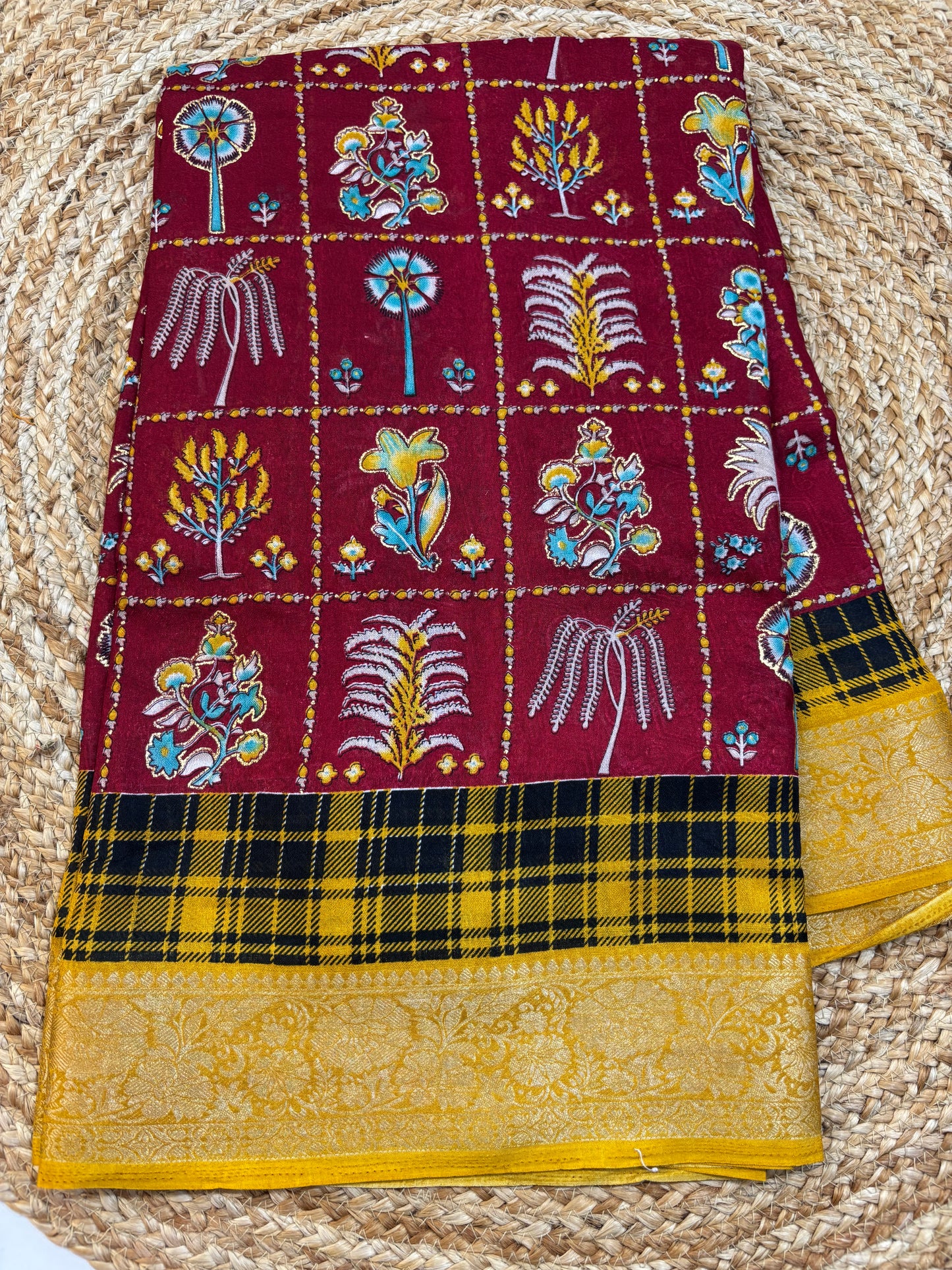 Fancy Marshmellow Saree