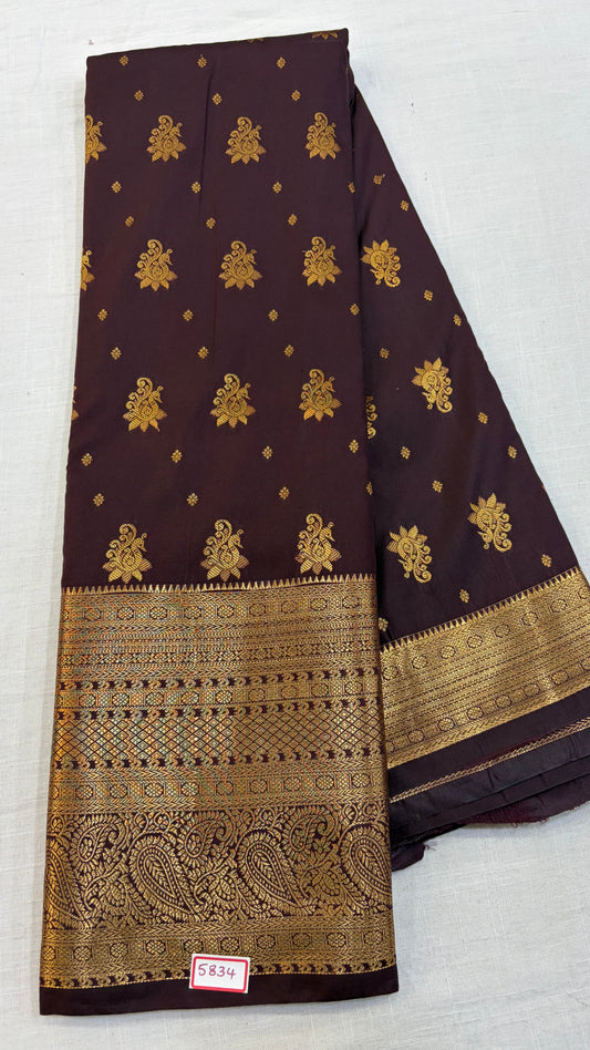 Semi Kanchi Butta Sarees