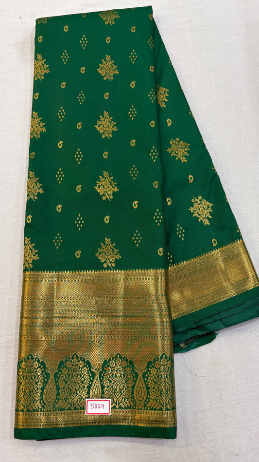 Semi Kanchi Butta Sarees
