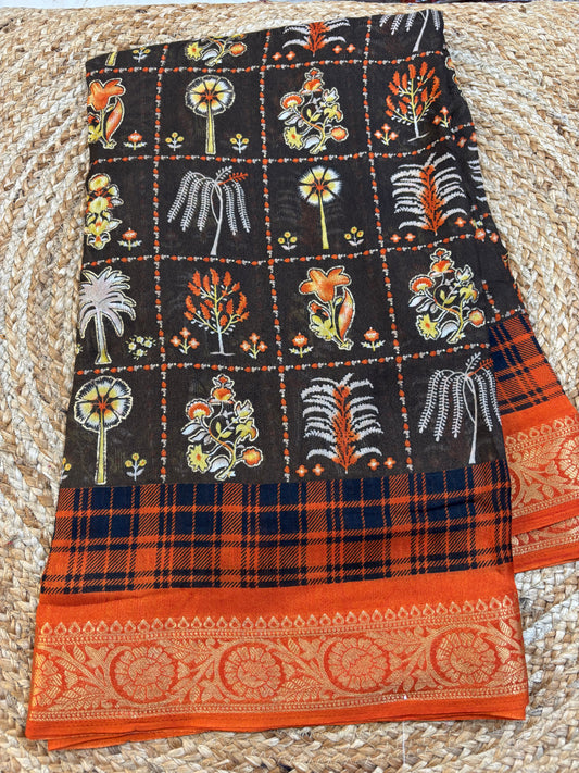 Fancy Marshmellow Saree
