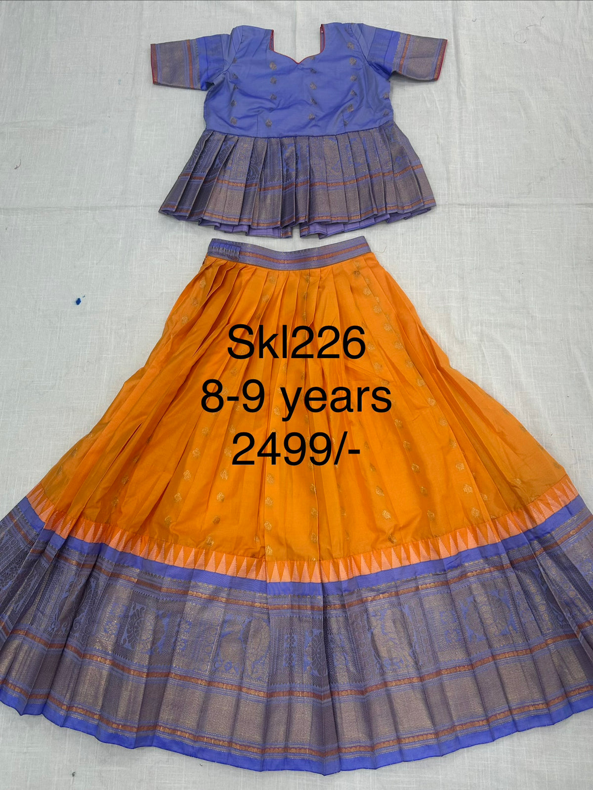 Kids Stitched Lehanga