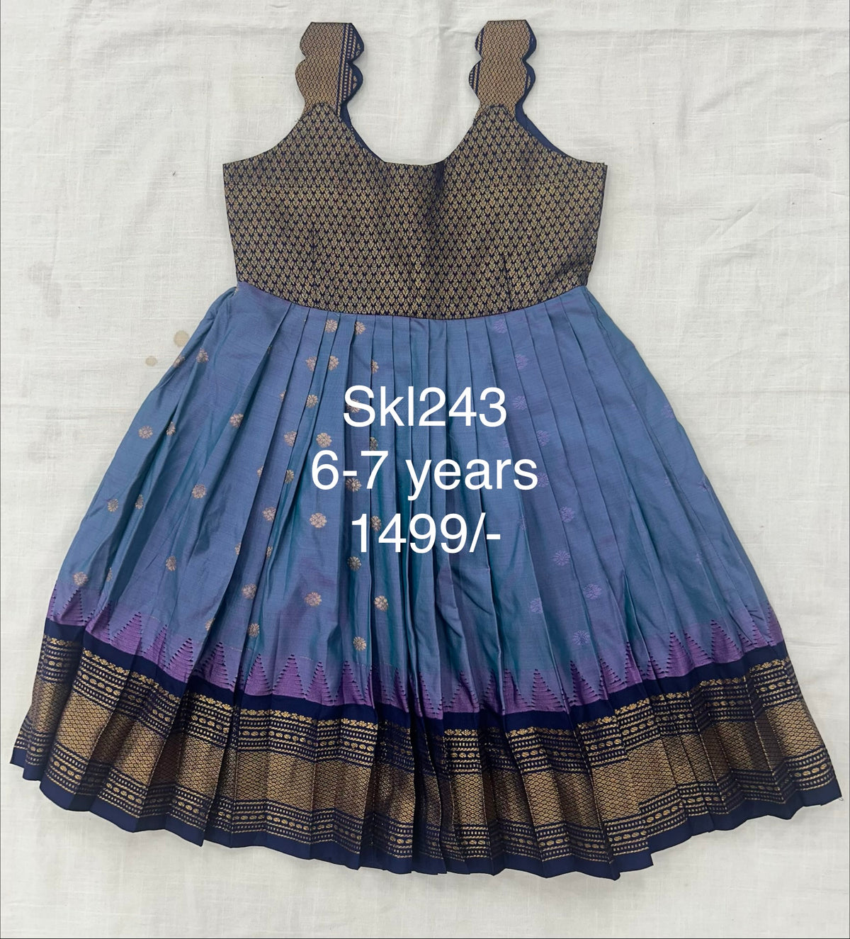 Kids Stitched Lehanga