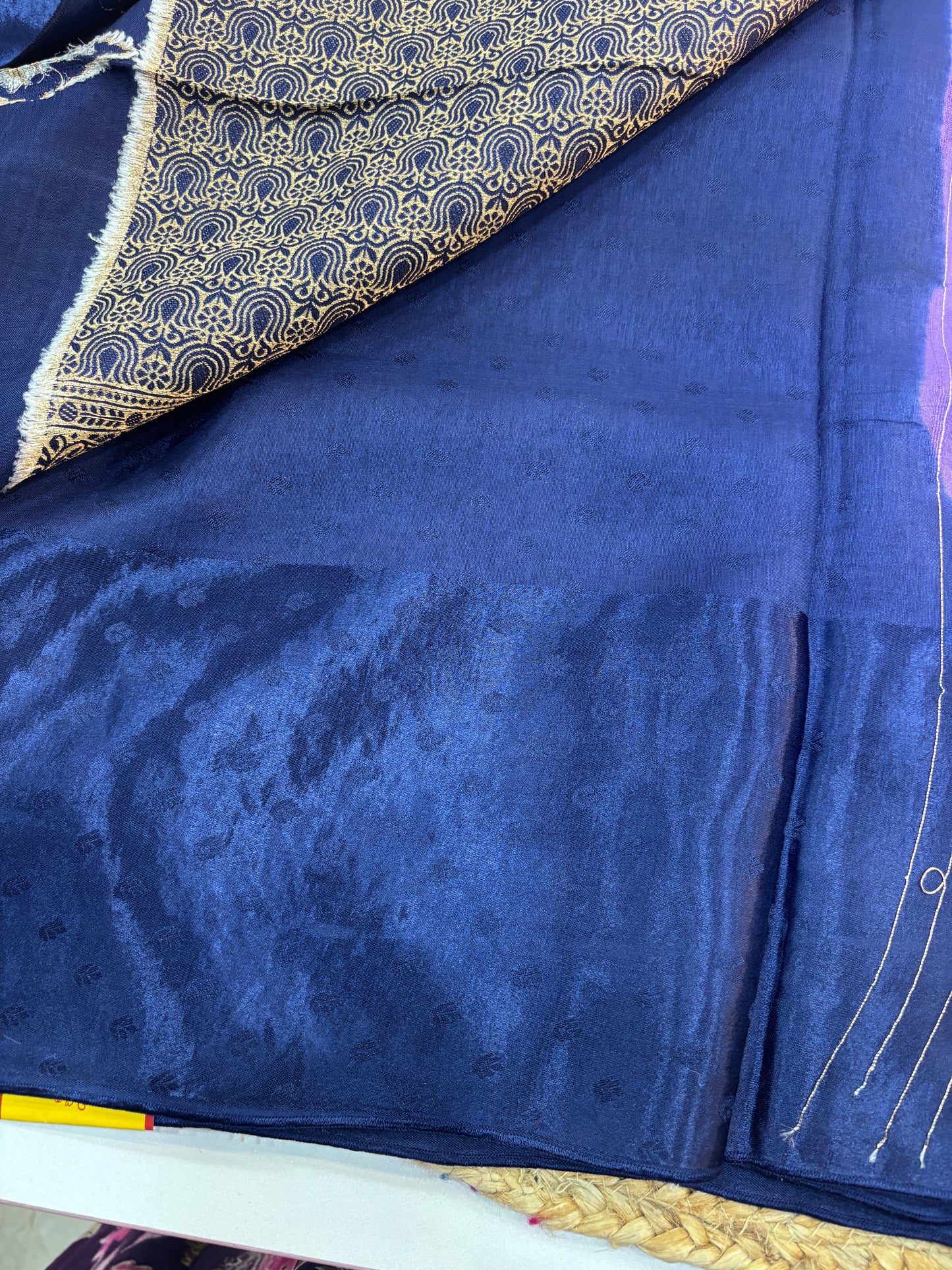 Banaras HO satin Border saree