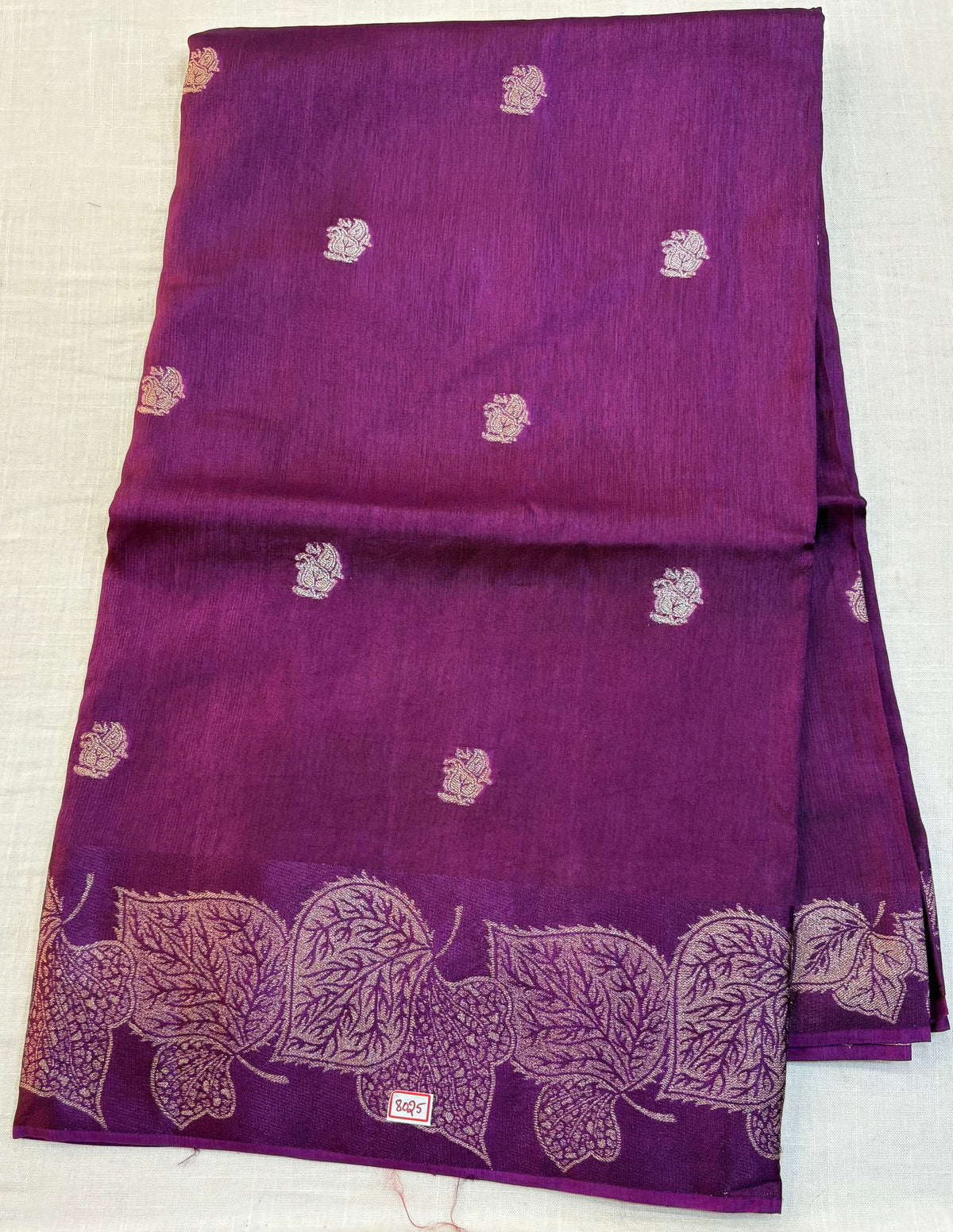 Russian crepe saree