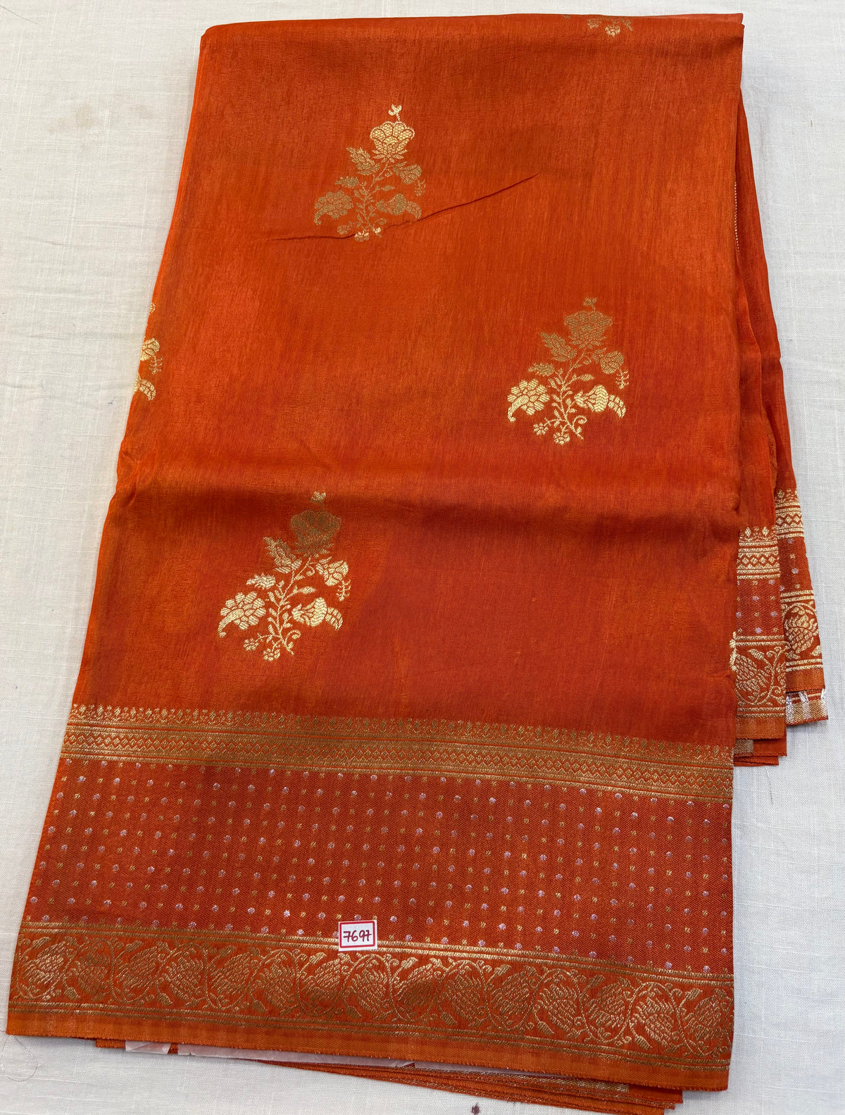 Russian Crepe saree