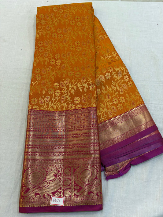 Semi Kanchi Pattu saree